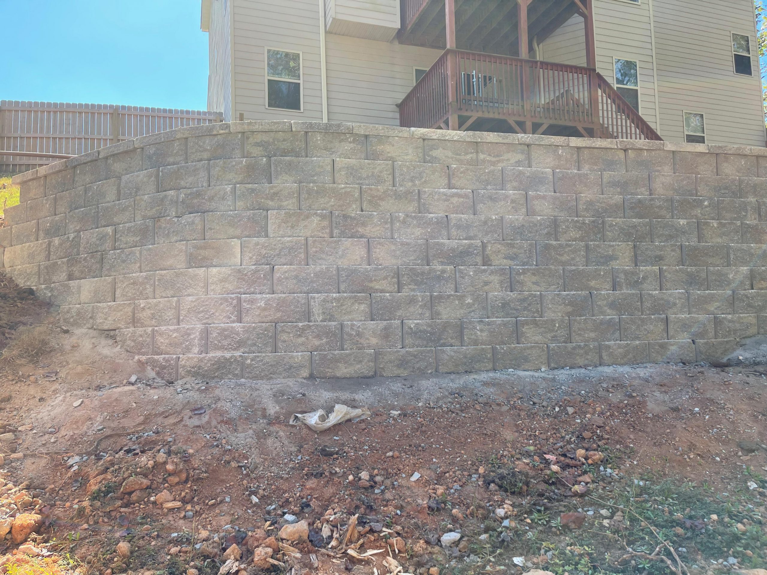 Home wall retaining 3